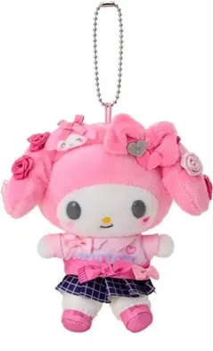 【新品未使用】サンリオ学園　きらめき祭　マイメロディ　マスコットホルダー