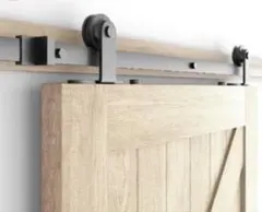 네크트 행잉 슬라이딩 도어 레일 DIY 키트 5FT 1526mm