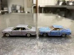 トミカ　ミニカー　日本製　NISSAN ローレル　シルビア　ジャンク品のサムネイル