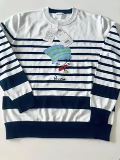 新品、未使用！ピッコーネクラブ セーター ボーダー 柄 ゴルフウェア