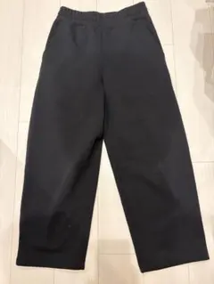 UNIQLO C / ワイドスウェットパンツ / ブラック / S