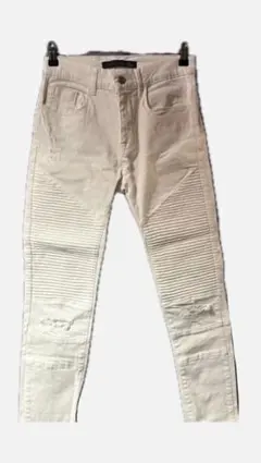 ZARA MAN ホワイト スキニーデニム