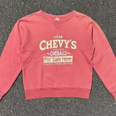 【鬼フェード】FLAT HEAD CHEVY'S スウェット フェードレッド