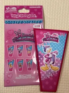 新品未使用 ミニーのファンダーランド ドナルド ワッペン