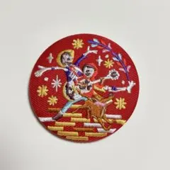 ディズニー 刺繍缶バッジ2 リメンバーミー