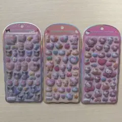 【正規品】コットンパフィーシール　サンリオ　ハローキティ　マイメロディ クロミ