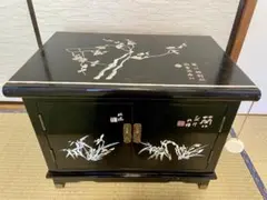 螺鈿鏡台 伝統的な木製ドレッサー・鏡台 - メルカリ