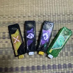 仮面ライダー 変身ベルト用アイテム 4個セット