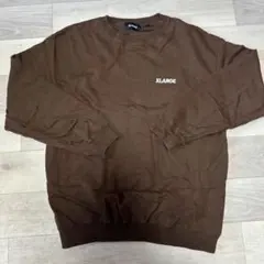 XLARGE ブラウン トレーナー Mサイズ