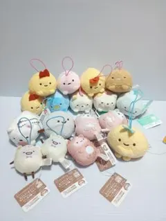 すみっコぐらし　マスコット　まとめ売り　ゴムひも付マスコット　うつぶせ