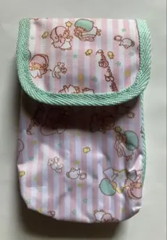 最終特価！年代物　リトルツインスターズ（キキララ）サンリオ　携帯ケース