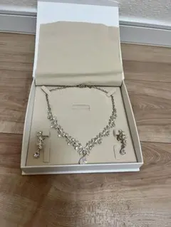 ブライダル アクセサリー セット ネックレス イヤリング