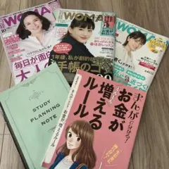日経woman 3冊セット　中谷美紀　綾瀬はるか　長澤まさみ