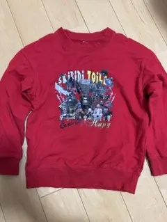 SKIBIDI TOIL グラフィックトレーナー 赤