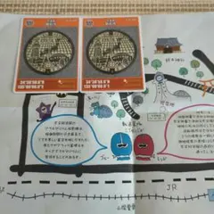 兵庫県明石市マンホールカード 2枚