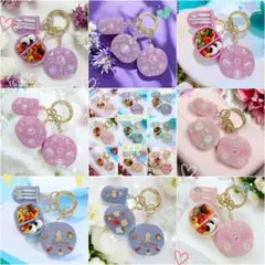 kumasan様 リクエスト 4点 まとめ商品　　レジンキーホルダー