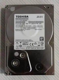 東芝6TB HDD DT02ABA600 使用112h/電源18回 東芝 DT02ABA600 6TB HDD 正常 電源12回 - メルカリ