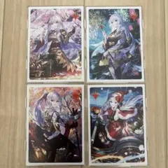 藤ちょこ 放浪皇 四季の旅路 コマンダー プロテクター 春 夏 秋 冬 MTG