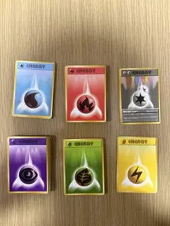 Pokemon card old back energy card bulk sale