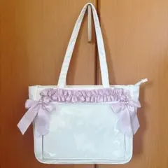 wego ときめきプレーン痛バッグ 痛バ Sサイズ 白