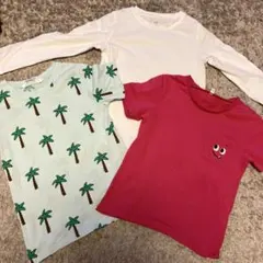 H&M Tシャツセット (5-6Y)3枚セット