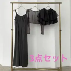 Dorry Doll ドリードール 3pieceマルチドレス ワンピース グレー