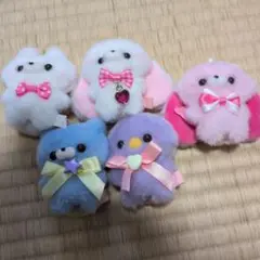 すくっとたっちさん⭐️ぬいぐるみキーホルダーset