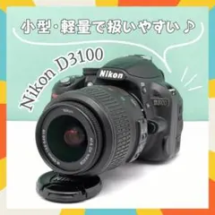 Nikon D3100☆手振れ補正レンズ☆使用回数少☆写真をスマホ転送☆即