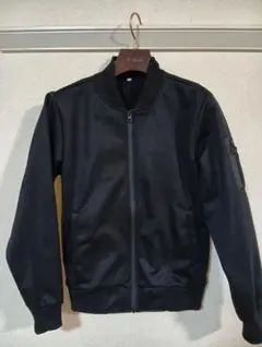 ブラック MA-1風　ジャケット