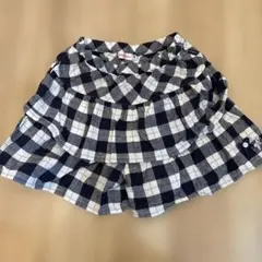 ミキハウス チェック柄 半ズボン 120