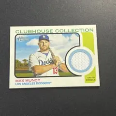 Max Muncy 2022 Topps Heritage レリック