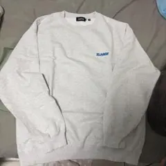 XLARGE ラージ　スウェット　トレーナー　XL アッシュ　白　グレー