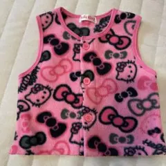 Hello Kitty フリーススリーパー ピンク