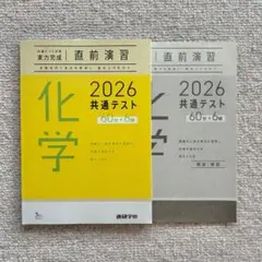 【匿名‼️即日発送可‼️】 共通テスト対策 実力完成 直前演習 化学 2026