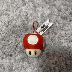ユニバ　スーパーマリオ　キノコキーホルダー