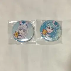 キュアリリアン キュアニャミー 缶バッジ 日清 カレーメシ 限定品