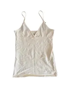 イエロー　Vネック キャミソール