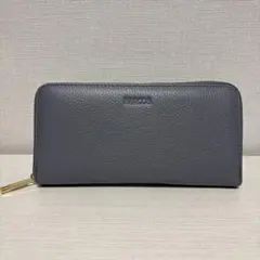 BARCOS 【未使用品】 長財布　ブルーグレー　バルコス