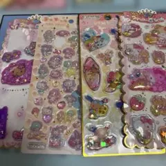 サンリオ ウォーターインシール 3枚　うるちゅる　開封品のサムネイル