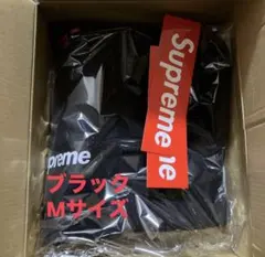 supreme washed box logo crewneck black
