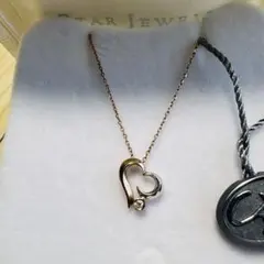 STAR JEWELRY Heart Moon ネックレス