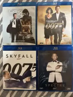 007 ダニエル・グレイグBlu-ray4作品セット