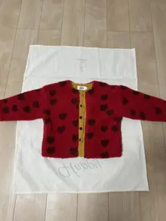 MARK'S HOGAN ハート柄カーディガン