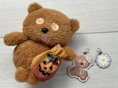 ミニオン　ティム　ハロウィン　ぬいぐるみ　USJチャーム　セット
