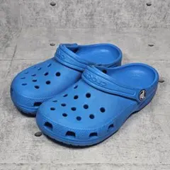【キッズ 18.5cm】crocs サンダル ブルー クラシック クロッグのサムネイル