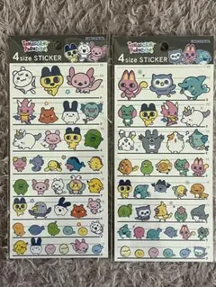 たまごっち　パラダイス　 4サイズステッカーセット