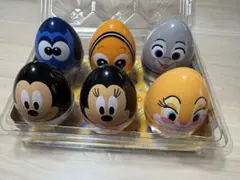 キャラクター卵型フィギュア 6個セット