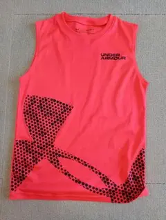 UNDER ARMOUR ネオンオレンジ ノースリーブ M