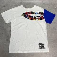 コムデギャルソン Merry Happy Crazy Colour TシャツLのサムネイル