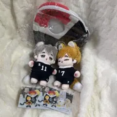 ハイキュー 宮治 宮侑 10cm 着せ替えぬいぐるみ 4点セット - メルカリ